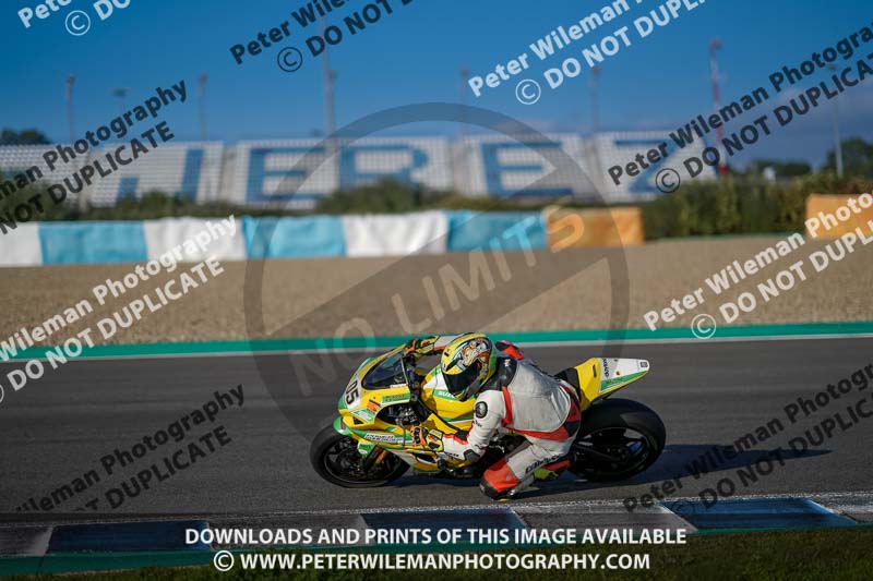 25 to 27th november 2017;Jerez;event digital images;motorbikes;no limits;peter wileman photography;trackday;trackday digital images